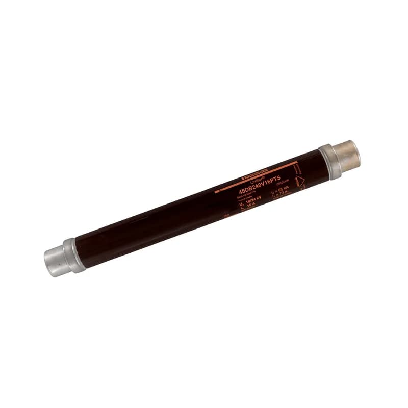 High Voltage DIN Back-up fuse for Transformer Limitor® VDE T402 24kVAC IEC 16A d56mm, L442mm With Thermal Striker 80N Low power losses
