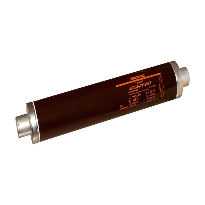High Voltage DIN Back-up fuse for Transformer Limitor® VDE T4 24kVAC IEC 125A d88mm, L442mm With Striker CPD 80N