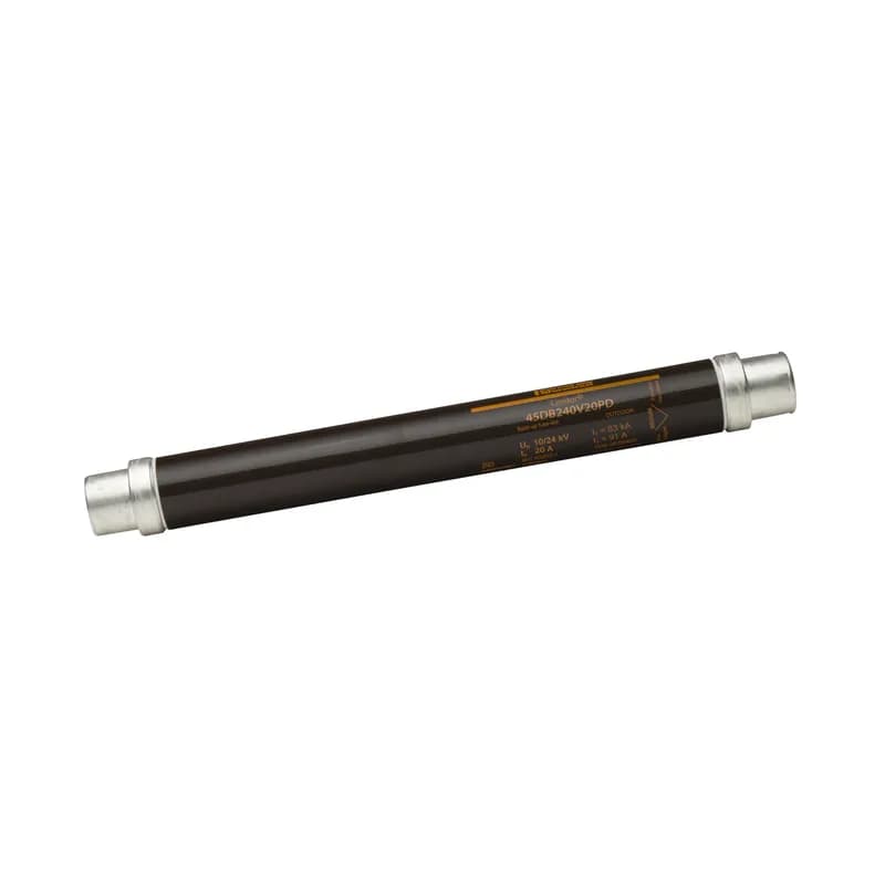 Mersen J1000255 - High Voltage DIN Back-up fuse for Transformer Limitor® VDE T402 24kVAC IEC 20A d56mm, L442mm With Striker 80N