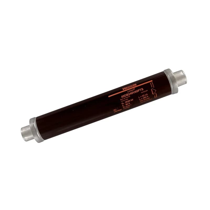 High Voltage DIN Back-up fuse for Transformer Limitor® VDE T402 24kVAC IEC 80A d78mm, L442mm With Thermal Striker 80N Low power losses