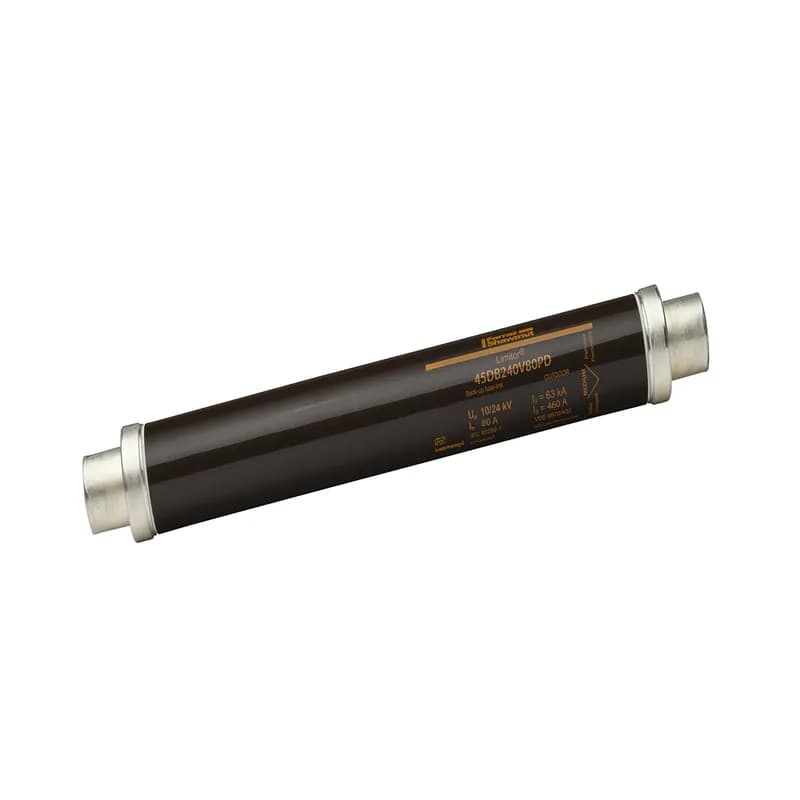High Voltage DIN Back-up fuse for Transformer Limitor® VDE T402 24kVAC IEC 80A d65mm, L442mm With Striker 80N