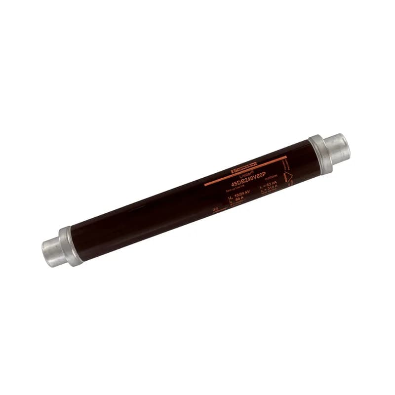 High Voltage DIN Back-up fuse for Transformer Limitor® VDE T4 24kVAC IEC 80A d65mm, L442mm With Striker Standard 80N