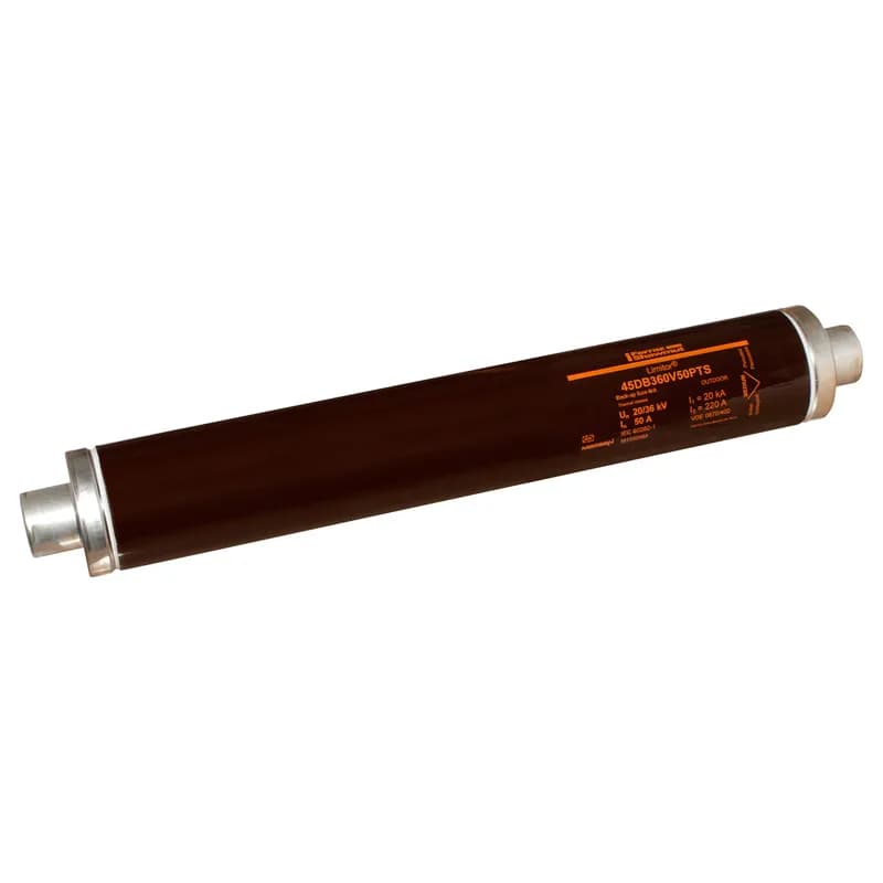 Mersen K1000118 - High Voltage DIN Back-up fuse for Transformer Limitor® VDE T402 36kVAC IEC 63A d88mm, L537mm With Striker 80N