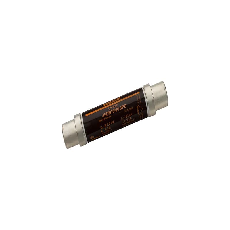 Mersen S209293 - High Voltage DIN Back-up fuse for Transformer Limitor® VDE T402 7.2kVAC IEC 6.3A d56mm, L192mm With Striker 80N