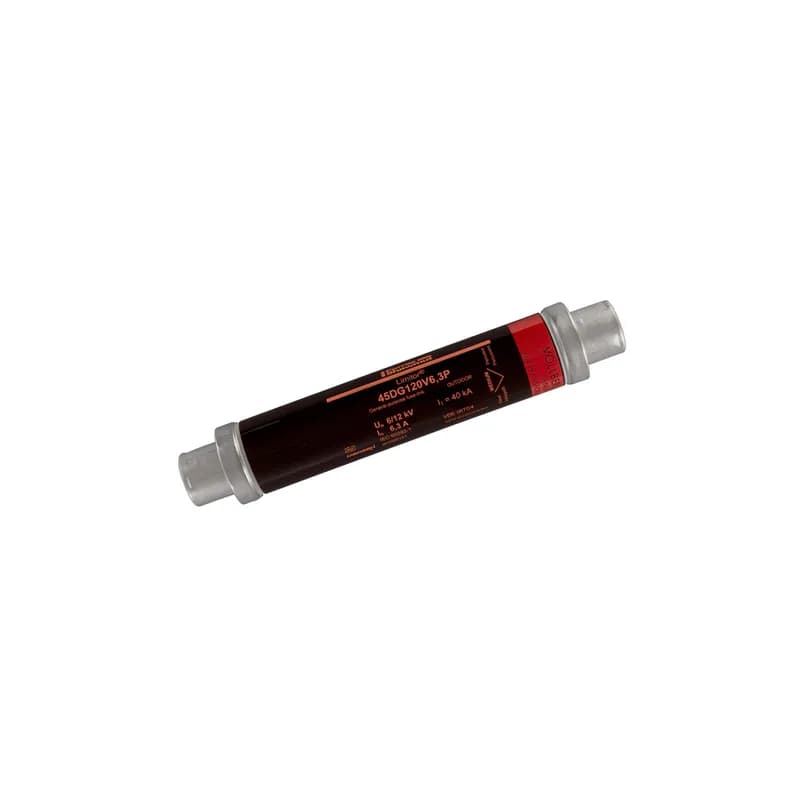 Mersen W1000151 - High Voltage DIN General Purpose fuse for Transformer Limitor® 12kVAC IEC 6.3A d65mm, L292mm With Striker 80N