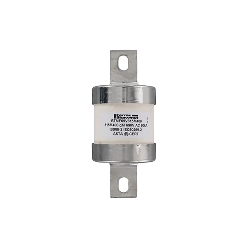 British Standard fuse-link IEC BS88 gM Type B4 690VAC 460VDC 315M400A BTMF Central Bolted Tag