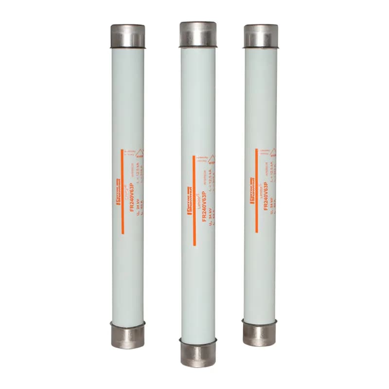 Mersen H210250 - High Voltage UTE Back-up fuse Limitor® 12kVAC IEC 63A d55mm, L520mm Striker 80N