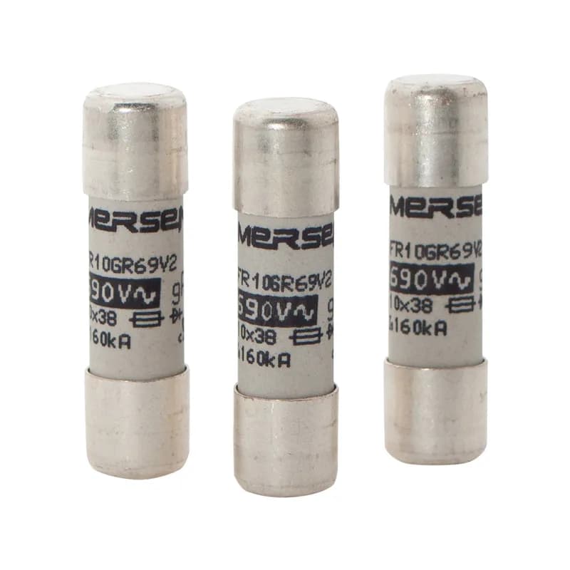 Mersen D084758 - Cylindrical fuse-link gG Size 10x38 IEC 400VAC 4A With Striker