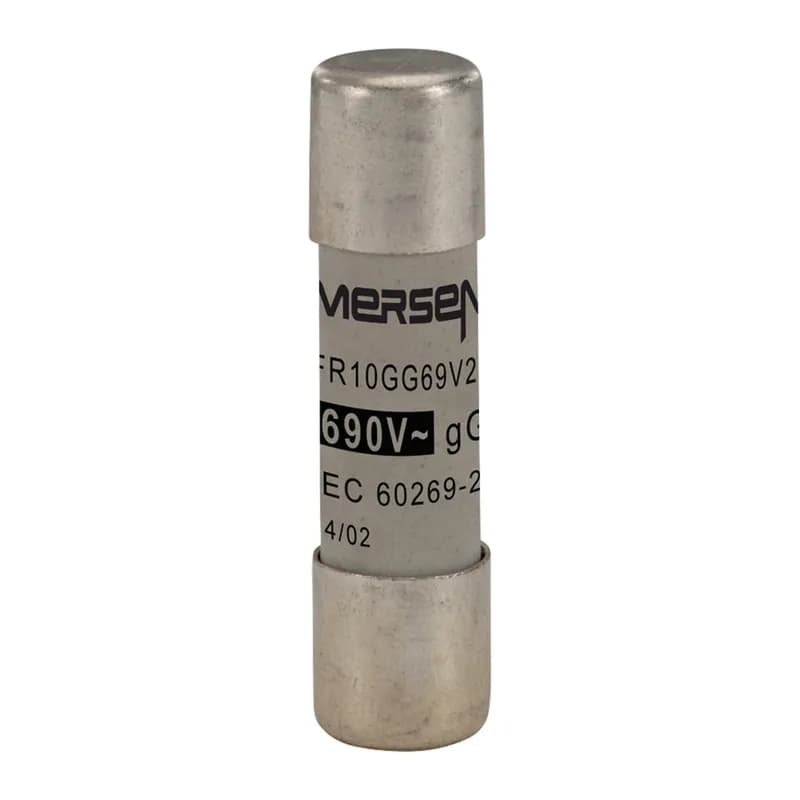 Cylindrical fuse-link gG Size 10x38 IEC 690VAC 2A