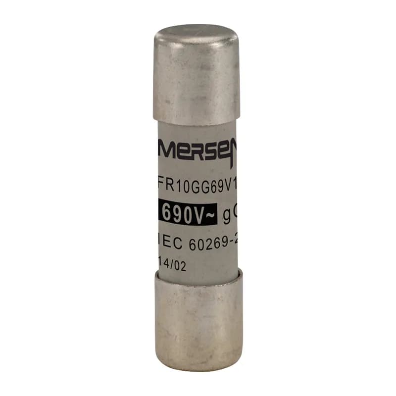 Cylindrical fuse-link gG Size 10x38 IEC 690VAC 1A