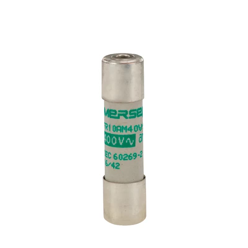 Mersen Y085259 - Cylindrical fuse-link aM Size 10x38 IEC 400VAC 4A With Striker