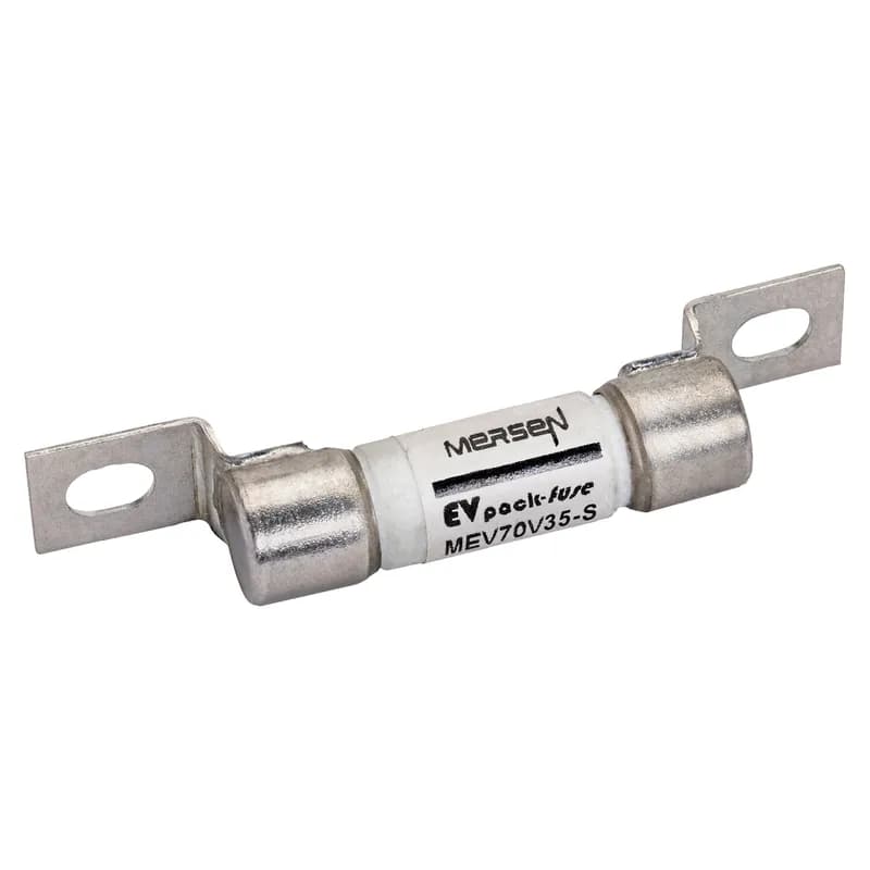 EVpack Fuse 700VDC UL 35A Max. Rated Breaking Capacity DC: 20 kA @ 700 V L/R ≤ 1 ms Surface Screw Mount