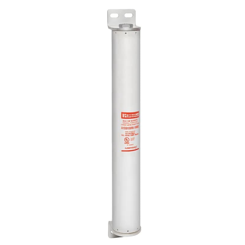 Medium Voltage E-Rated Fuse 15500VAC 100A Bolt-On, Series: D0R0 Visual Indicator Amp-Trap®
