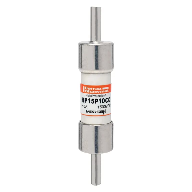 HelioProtection® Fuse 1500VDC 10A 20x65mm Crimp Cap