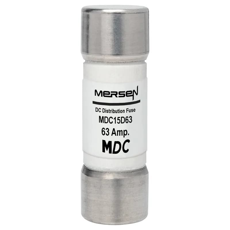 Fuse MDC15D - DC Distribution 20x65mm 1500VDC 63A Type Ferrule