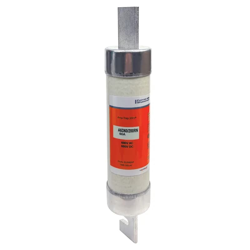 Fuse A6D-R - Reducer Fuses - Class RK1 - Time-Delay 600VAC 600VDC 60A Blade Amp-Trap 2000®