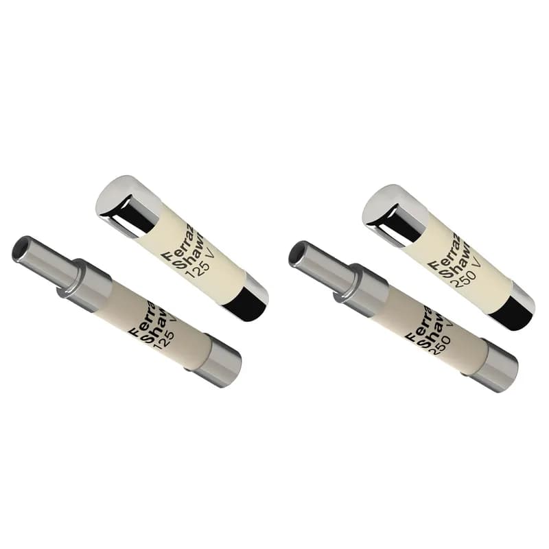 Mersen C084412 - Miniature Fuses Size 6.3x32 250V 6.3A Medium time-lag SA Clip Mounting