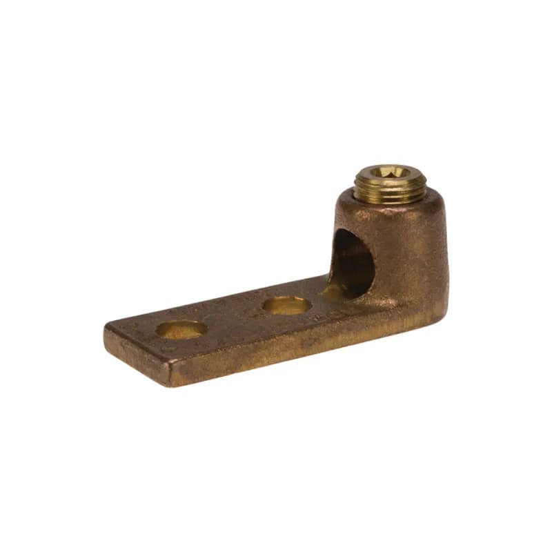 NSI Industries TL250-L2 - Cast Bronze Terminal Lug 250 MCM - 1/0 AWG Copper Terminal Lugs are made of high copper alloy. They are used for joining a wide range of cables or terminal blocks.