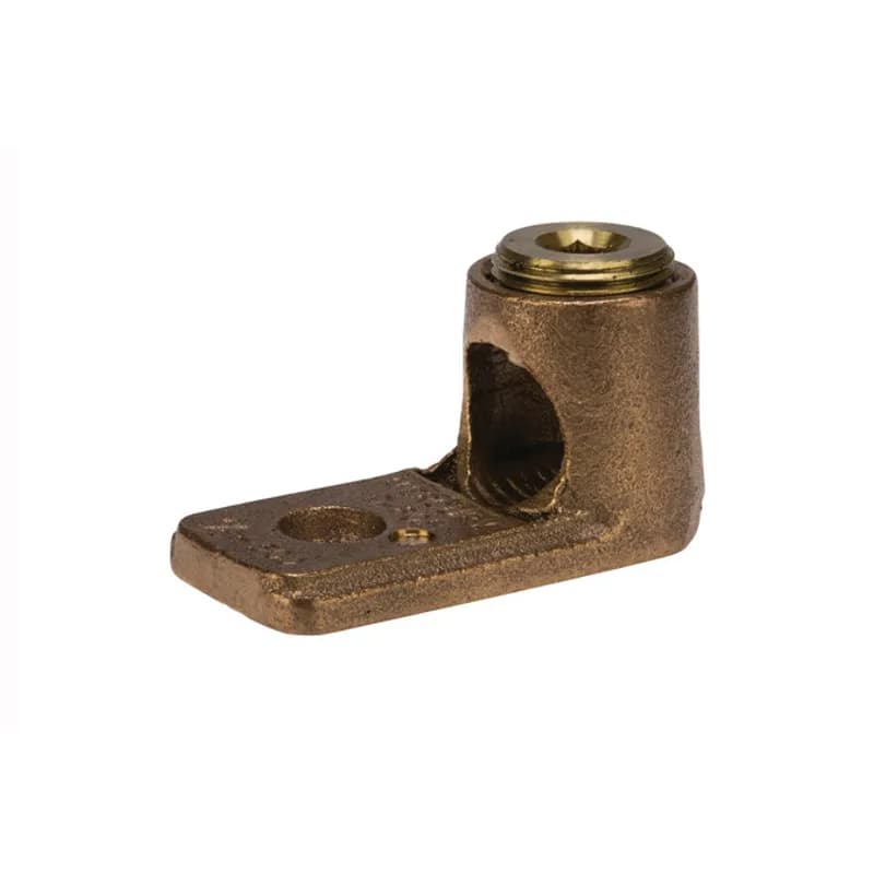Bronze Terminal Lug 500 MCM - 4/0 AWG: Bronze Terminal Lugs are made of high copper alloy. They are used for joining a wide range of cables or terminal blocks.