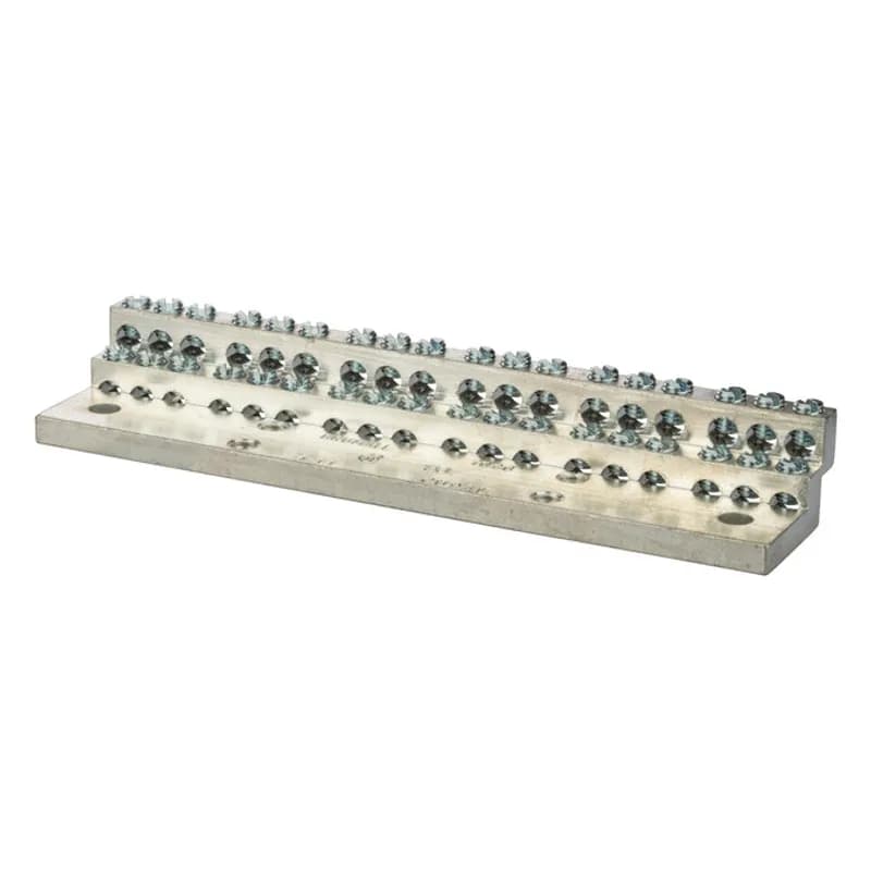 225A Stacked Neutral Bar, 4-14 AWG 36 Circuits
