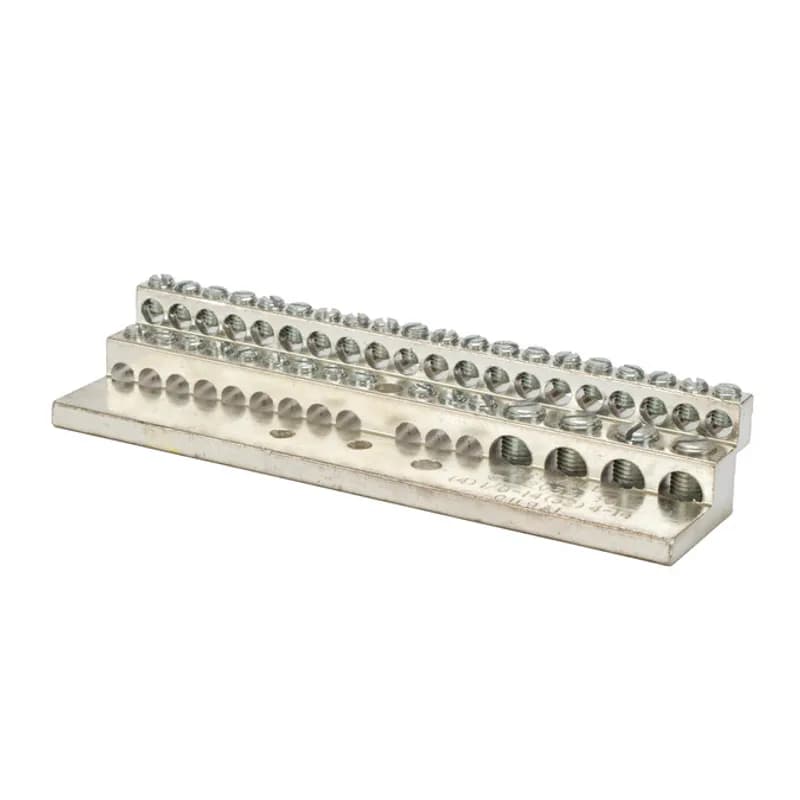 NSI Industries 2036 - 225A Stacked Neutral Bar, 4-14 AWG 32 Circuits, 1/0-14 AWG 4 Circuits
