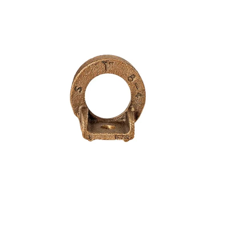 Use the GH-100 Bronze Economy 360 Degree Conduit Hub alongside NSI ground clamps to ground copper grounding conductor to water pipes in indoor environments. This 1" adapter hub swings 360 degrees to make alignment simple and offer greater flexibility in installation. The threaded bronze hub is cast of high-strength, highly conductive bronze and made of economical, high-quality metals that provide durable performance in a range of applications. Conduit hub fits ground wire in the range of 10 SOL to 3/0 STR. Stock products you can rely onâ€”stock NSI.
