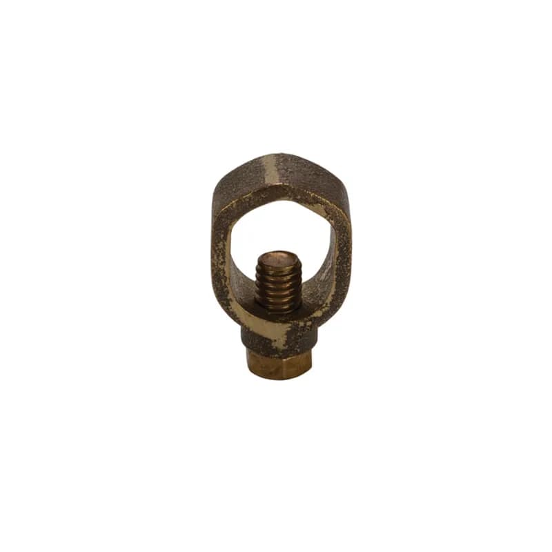 NSI Industries GRC-34 - We built the NSI GRC-34 Standard Duty Silicon Bronze Grounding Rod Clamp for demanding applications including direct burial, where the simple mechanical design and reliable clamping power of the screw outperform other options. The GRC-34 Grounding Rod Clamp fits grounding rod with a diameter of 3/4" and rebar with a diameter of 5/8" with room to tighten the clamping screw onto a range of 10 AWG solid to 1 AWG stranded conductors. GRC-family clamps with the -SB suffix have a body and screw made from silicon bronze for maximum strength, and the clamp is UL-listed for direct burial in earth or concrete. Stock products you can rely on—stock NSI.
