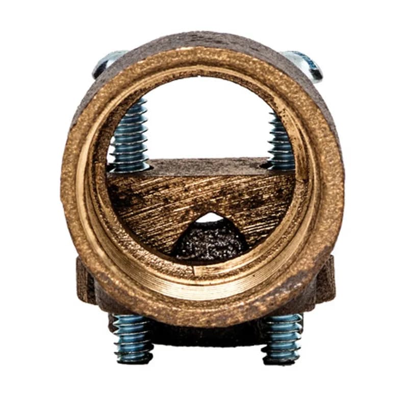 NSI Industries GHM-75 - Use the GHM-75 360 Degree Swing Type Conduit Hub alongside NSI ground clamps with serrated hubs to ground copper grounding conductor to water pipes in indoor environments. This 3/4" adapter hub swings 360 degrees to make alignment simple and offer greater flexibility in installation. The zinc-plated steel screws and bronze hub are made of economical, high-quality metals that provide durable performance in a range of applications. Conduit hub allows for entry from any direction and fits 3/4" conduit or wire in the range of 10 SOL to 2/0 STR. Stock products you can rely on—stock NSI.
