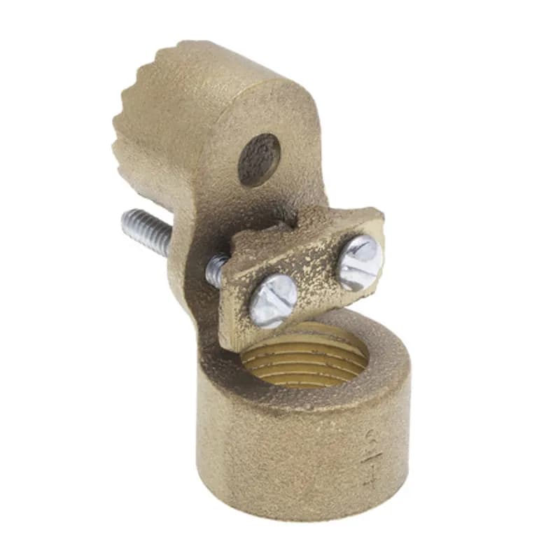 NSI Industries G-42 - The NSI G-42 Bronze 3/4" Conduit Hub can be swapped onto any of the NSI bronze grounding clamps, providing a flexible adapter hub that swings 360 degrees to make alignment simple. The bronze hub is made from economical, high-quality metal to provide durable performance in a range of applications. Use this interchangeable hub to attach rigid conduit and ground conductors to pipes or conduit in professional environments. UL Listed 467 for Grounding and Bonding. Stock products you can rely on—stock NSI.