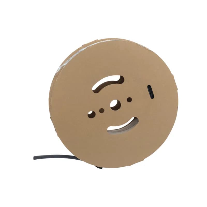 .312/ .156 Easy-Splice Thin Wall Tubing 200 Foot Spool Flexible flame-retardant, thin wall, general purpose heat shrinkable polyolefin tubing has a 2:1 shrink ratio. Used for electrical insulation, wire harness bundling, wire jacket marking and color coding, it also splices and makes functional terminations. Available in black, white, red, green, blue and clear. Standard packaging is either 6" lengths in blister boxes or in economical 25' spools. UL recognized to Standard 224. Black, white and colored thin wall tubing meet MIL-DTL-23053/5, Class 1. Clear meets MIL-DTL-23053/5, Class 2 and is not flame retardant. Rated 600 Volts, 125 C.