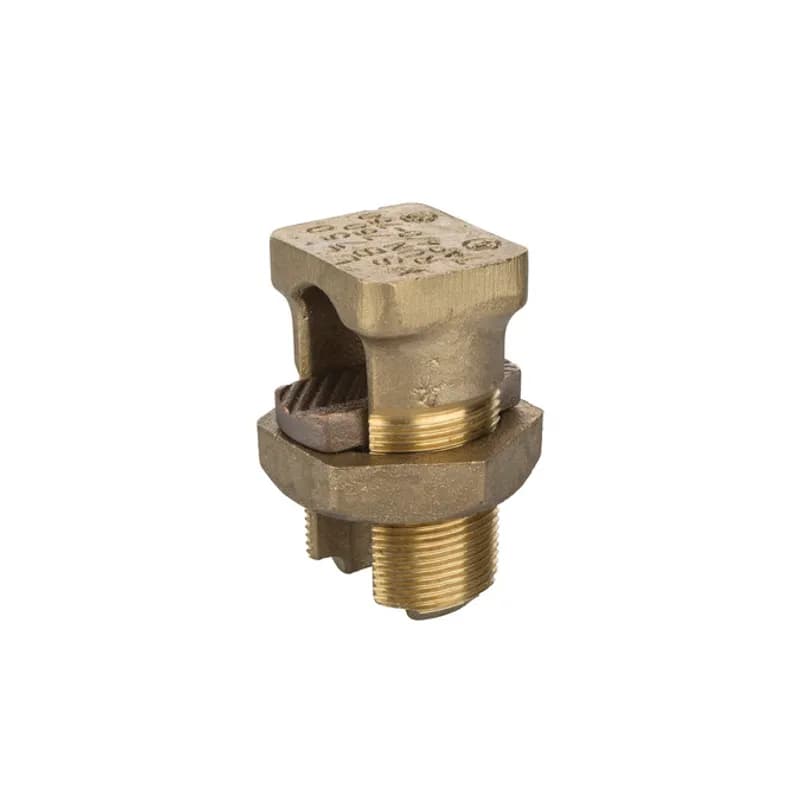 NSI Industries N-750 - Copper Split Bolt Connector 750 MCM Copper Split Bolt Connectors are high-strength solderless service connectors made of high-copper alloy for copper and copperweld wires. Type for two maximum wire sizes.