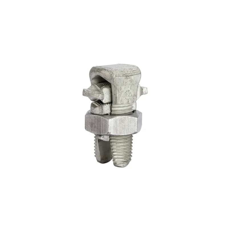 NSI Industries APS11 - Aluminum Dual-Rated Split Bolt 8 SOL - 1/0 STR Aluminum Dual-Rated Split bolts are made from tin-plated aluminum. UL-486B listed for aluminum and copper conductor combinations.
