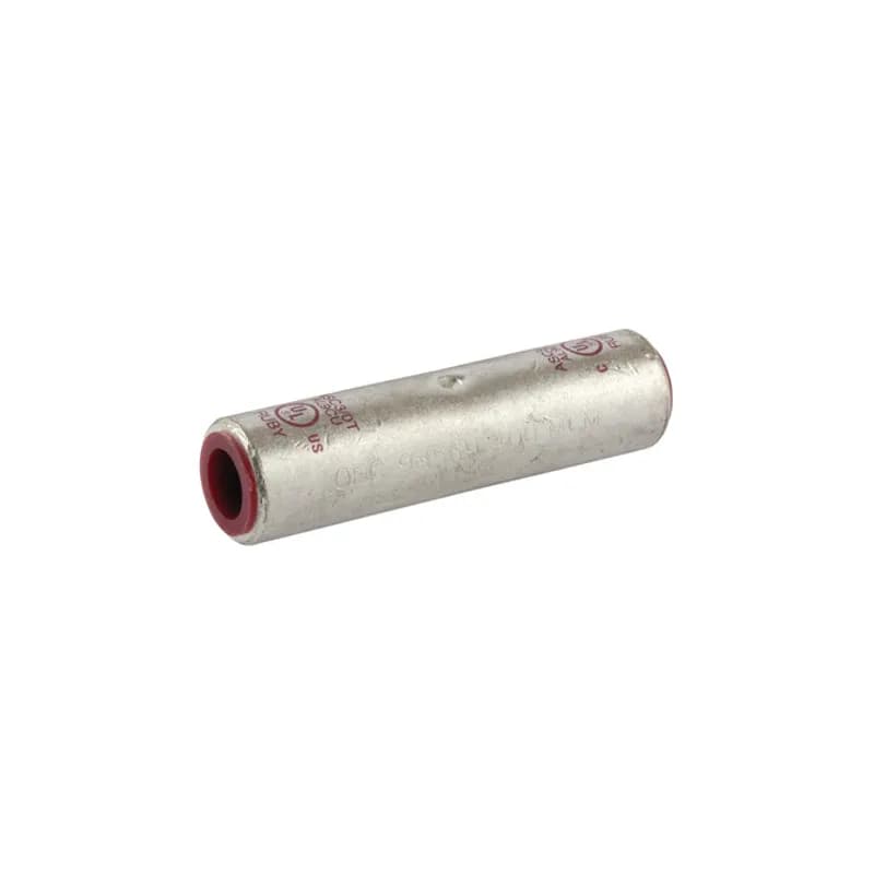 Dual Rated Aluminum Splice 3/0 AWG Dual Rated Aluminum Splices are a type of aluminum compression connector that is produced from high conductivity aluminum tubing. Center stop assures proper cable installation. Electro-tin plated for corrosion resistance. Color coded and marked with die index information. Pre-filled with oxide inhibitor and capped with color coded cap.