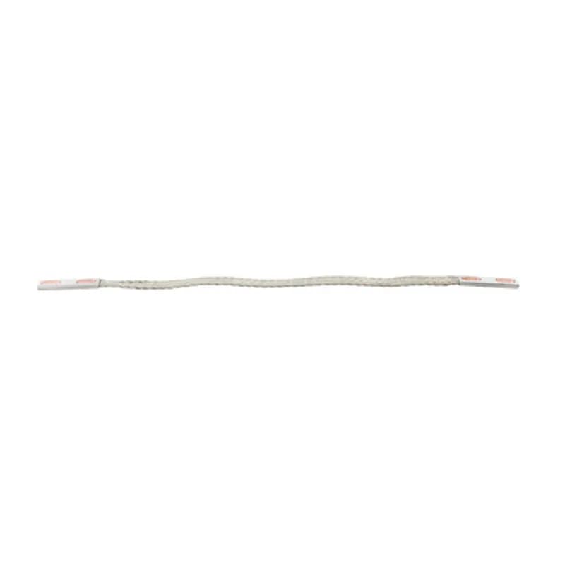 The NSI FS1-19-8N-24 Flexible Braided Jumper Grounding Strap is made from copper with a tin-plated finish, is 24" long and has a maximum amperage of 190A indoors or 225A in outdoor applications. Use flexible braided grounding straps in any application involving expansion, contraction, vibration or operational movement of the fault-current grounding path, where rigid grounding solutions may fall short. Ferrules are made from tin-plated pure electrolytic copper and the standard mounting holes are NEMA-spaced holes for easy installation. Stock products you can rely onâ€”stock NSI.