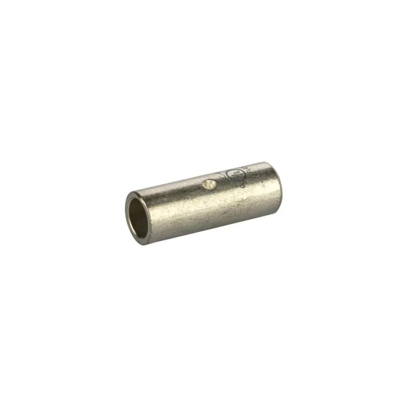 StandardBarrel TinnedCopperSplice4 AWG Standard Barrel Tinned CopperSplices is a type of copper compression connector that is produced from high conductivity copper tubing. They are tin-plated to provide corrosion resistance and are marked with die index and color coded for easy reference. Listed for 35KV maximum when properly installed.