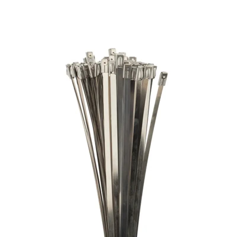 Stainless Steel Cable Ties, 20.5 " 100 Min Min. Tensile STRength, 100
