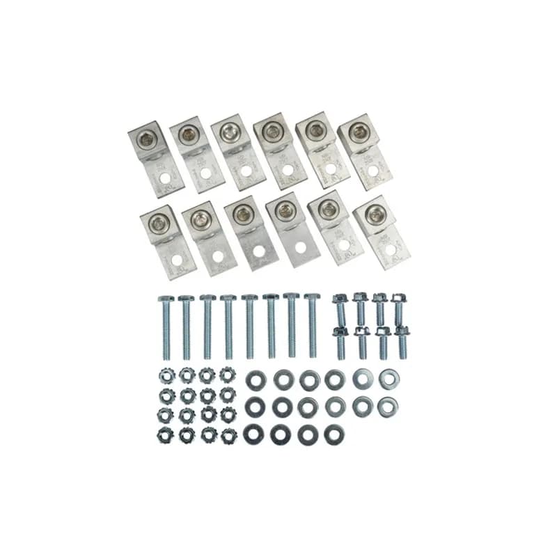Transformer Lug Kit KVA Size (50-75 1 Â°) (75-112-1/2 3 Â°) Transformer Lug Kit contains terminal lugs that are dual rated for use with both copper and aluminum cables.