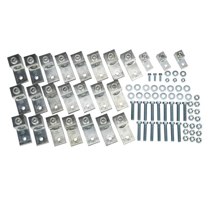 NSI Industries LK-3 - Transformer Lug Kit KVA Size (100-167 1 Â°) (150-300 3 Â°) Transformer Lug Kit contains terminal lugs that are dual rated for use with both copper and aluminum cables.