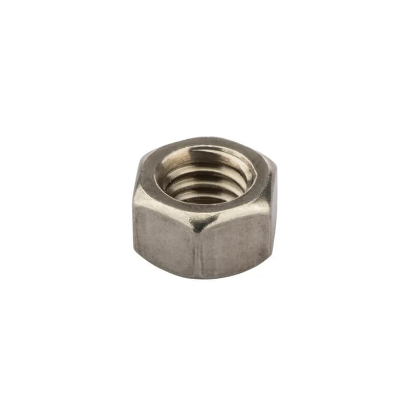 Stainless Steel Hex Nut 3/8" Corrosion resistance and physical strength combine to provide reliability.