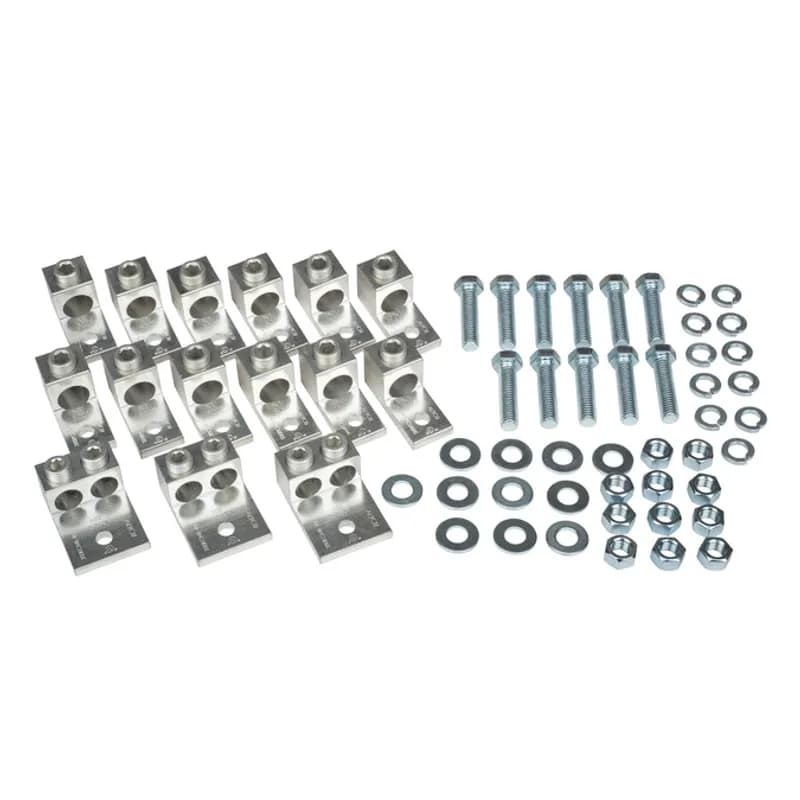 Transformer Lug Kit KVA Size (300 3 Â°) Transformer Lug Kit contains terminal lugs that are dual rated for use with both copper and aluminum cables.