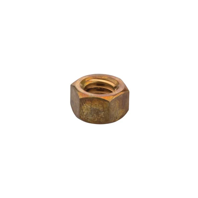 NSI Industries HN-6 - 3/8" Bronze Hex Nut Corrosion resistance and physical strength combine to provide reliability.