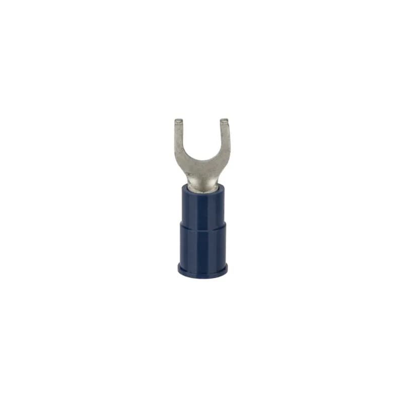 NSI Industries S16-10V-F - 16-14 AWG, # 10 Stud Vinyl Insulated Flange Spade, 100 Per Pack
