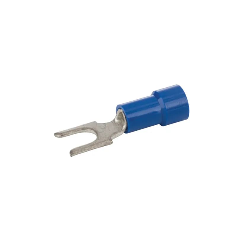 NSI Industries S16-8V-B - 16-14 AWG,# 8 Stud Vinyl Insulated Block Spade, 100 Per Pack