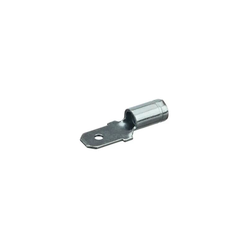 16-14 AWG Bare Male Disc .187 Tab, 100/Pack