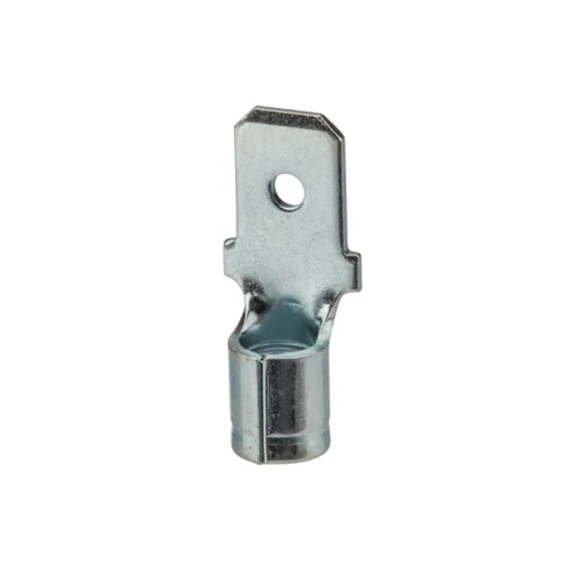 NSI Industries M12-250-3 - Bare Male Disconnect is a miniterm used for wire termination in applications with a 250 Stud and 12-10 AWG. 50 per pack