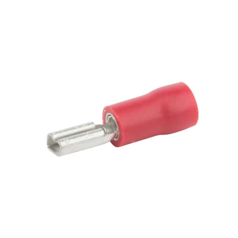 22-18 AWG Vinyl Insulated Female Disc .110X.020 Tab, 100 Per Pack