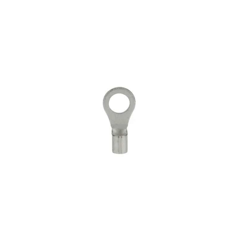 16-14 AWG Bare Ring #10 Stud, 100 Per Pack