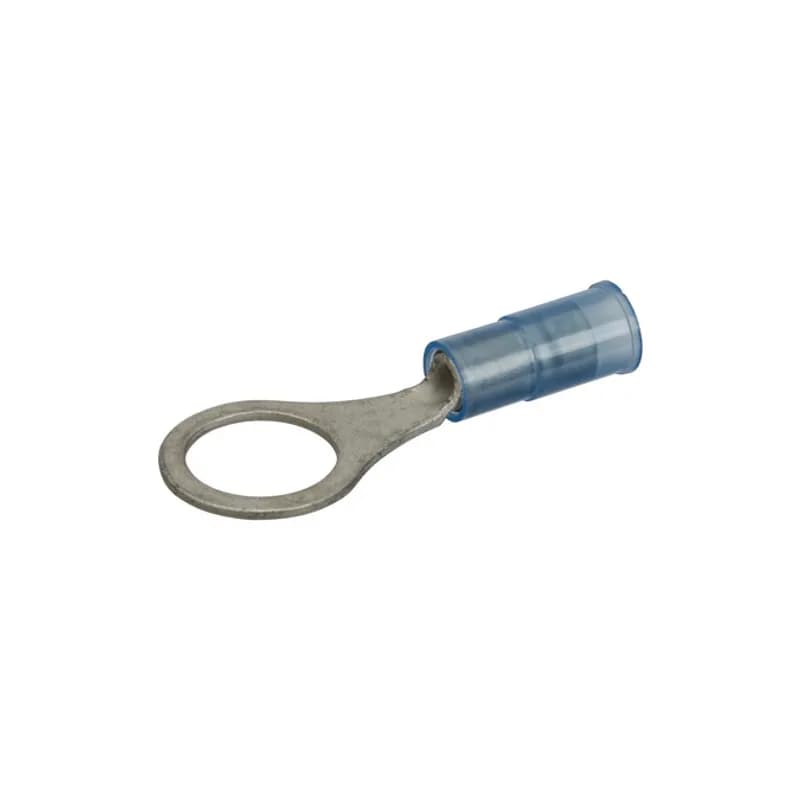 16-14 AWG Nylon Insulated Ring 3/8" Stud, 50 Per Pack