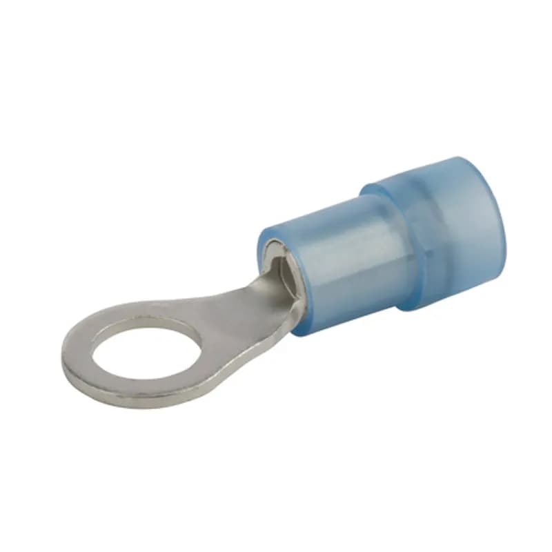 16-14 AWG Nylon Insulated Ring #10 Stud, 100 Per Pack