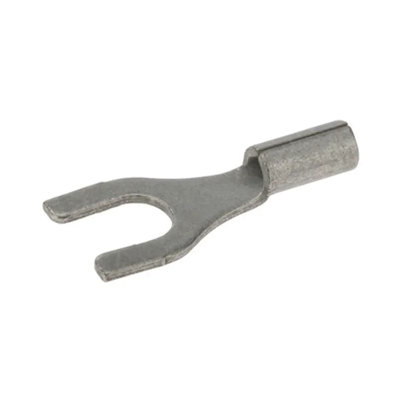 22-18 AWG Bare Spade #8 Stud, 100/Pack